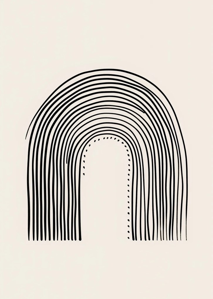 Poszter 64x90cm Ív szimmetria