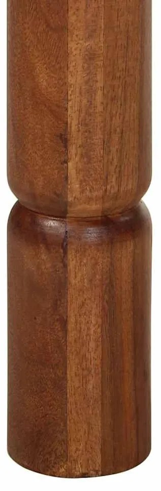 vidaXL bárasztal 120x60x107 cm tömör fa akácfa