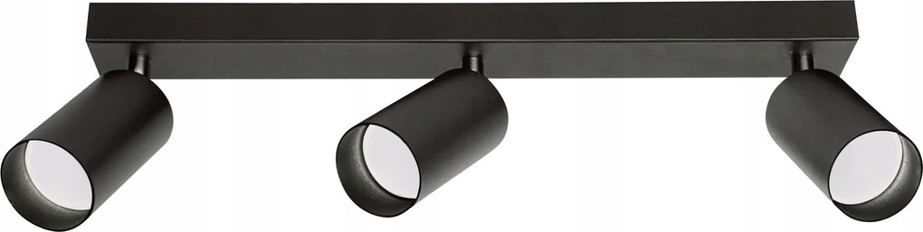 Mennyezeti lámpa Falra szerelhető Fali spot lámpatest Mozgatható halogén 3x GU10