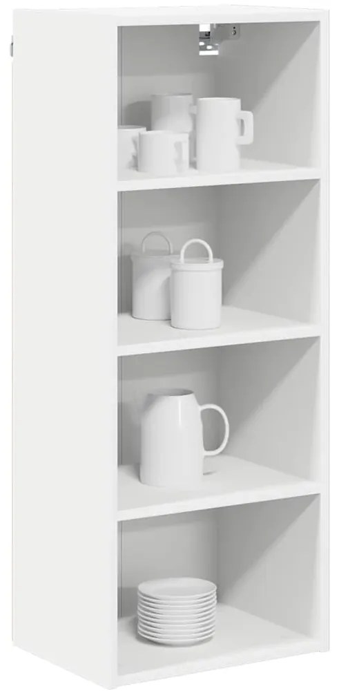 Függő szekrény polcokkal Riga Fehér 40 x 29,5 x 100 cm Faanyag