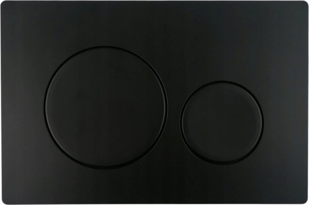 Wc Öblítő Gomb Fekete Matt Geberit SIGMAUP300/320/700/720 Állványhoz
