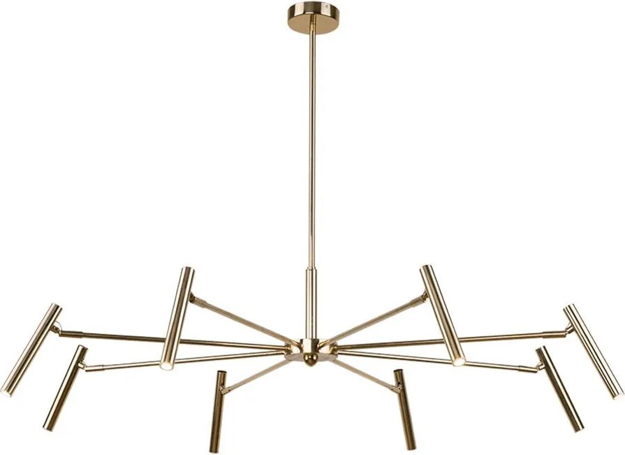 ANTIGO 8394 LIVO Modern Led Függesztett Lámpa Fényes Sárgaréz G9 IP20