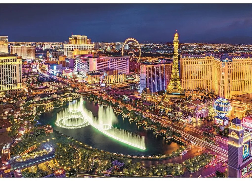 Las Vegas Night 6000 db-os puzzle Clementoni