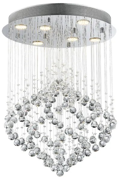 Luxera 62412 - Kristály csillár CHESTER 6xGU10/50W/230V