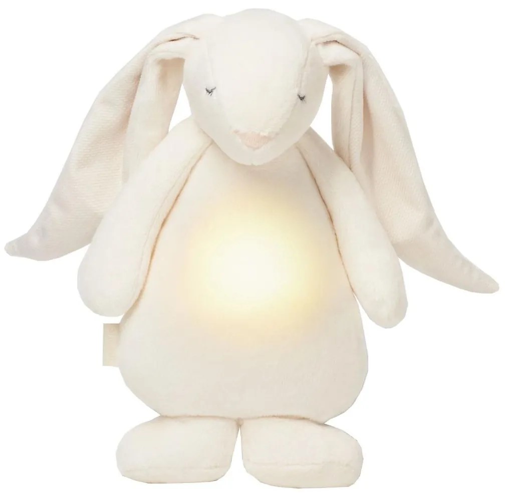 Moonie Moonie - Snuggle buddy dallammal és lámpával nyuszi krém FBB0186