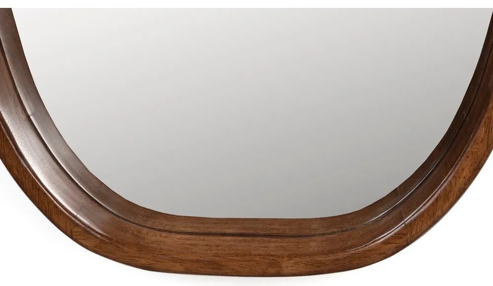 Fali tükör tömörfa kerettel 40x120 cm Nyko – White Label