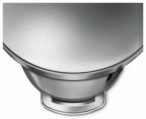 Simplehuman Pedálos szemetes 45 l, matt acél