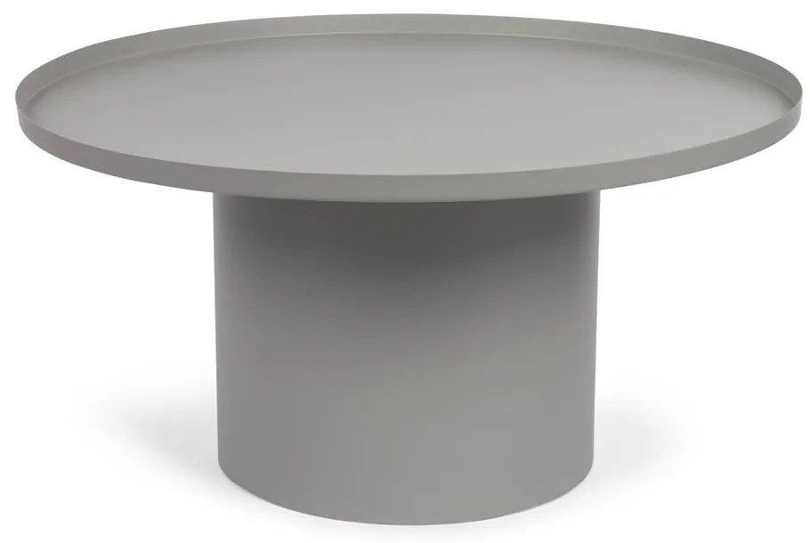 Fém kerek tárolóasztal ø 72 cm Fleksa – Kave Home