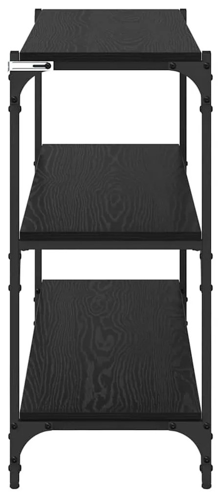 Könyvespolc Musta tammi 100 x 33 x 71 cm Faanyag