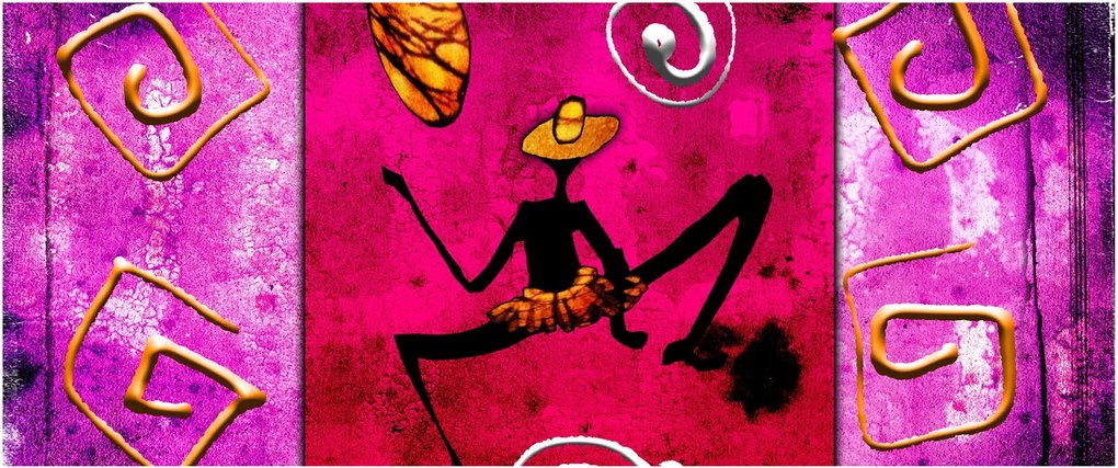 Történelmi falfestmény képe (120x50 cm)