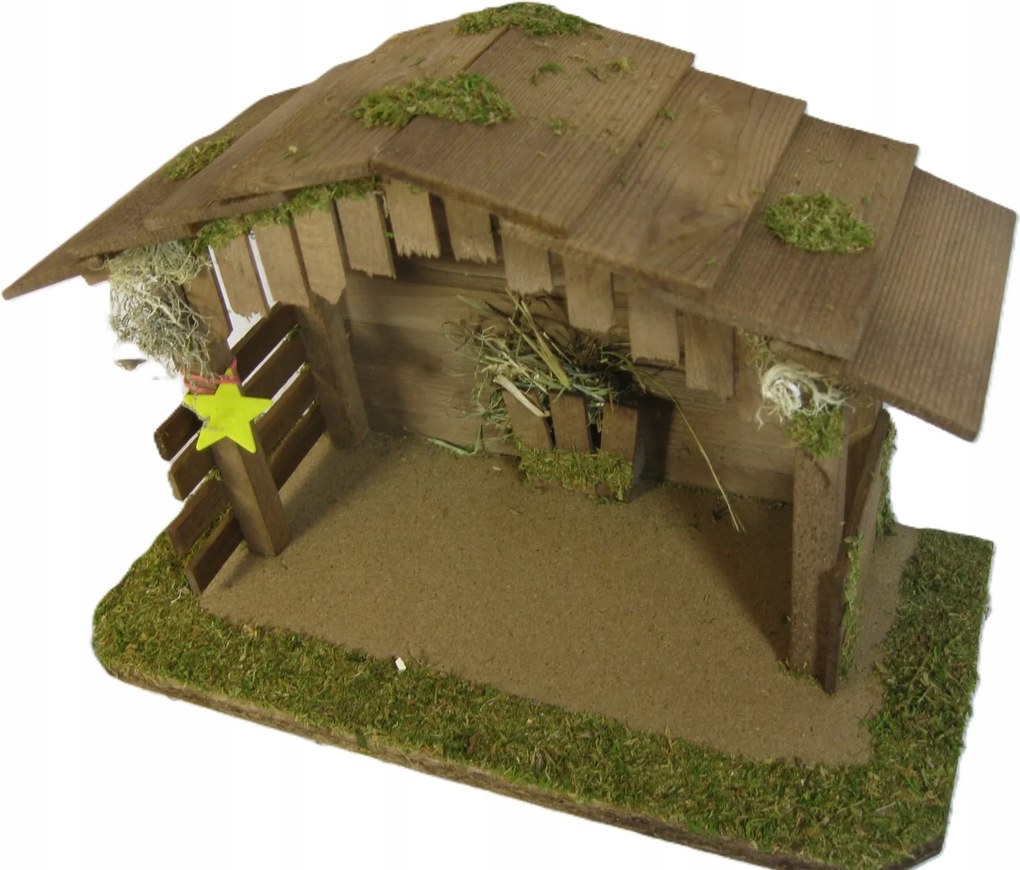 Betlehem állvány 36x17x24cm, 11,0cm magas figurákhoz