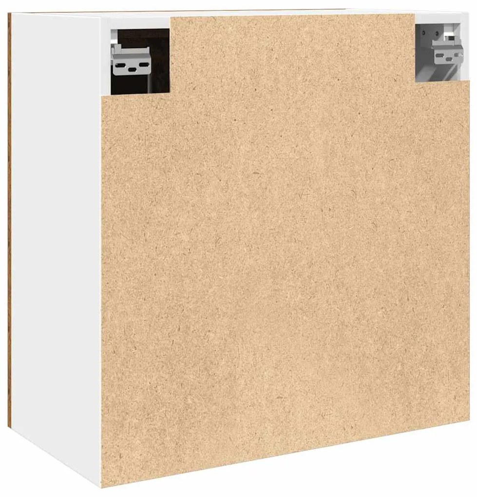 “Lyon” konyhai fali szekrény üvegajtóval régi fa 60x31x60 cm