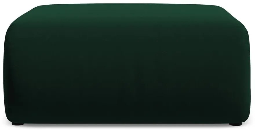 Sötétzöld bársony lábtartó Ekahi – Makamii