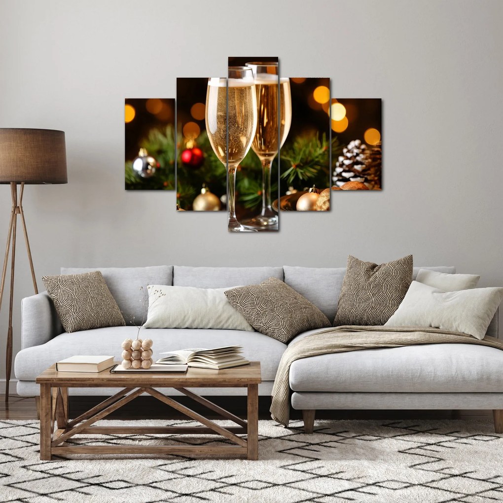 Kép - Egy pohár pezsgő (150x105 cm)