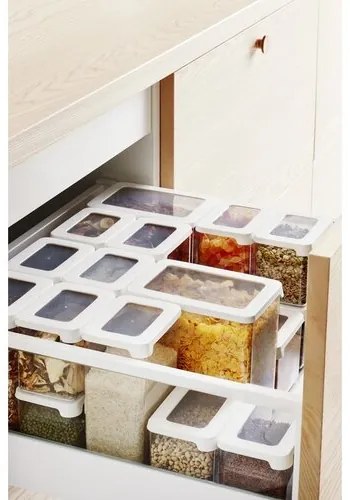 SmartStore Modular műanyag tárolódoboz, 2250 ml, 13 x 9 x 28 cm, 2250 ml