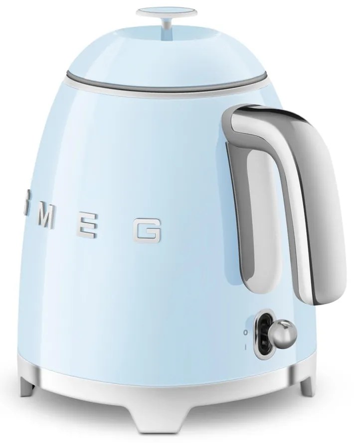 Világoskék rozsdamentes acél vízforraló 800 ml Retro Style – SMEG