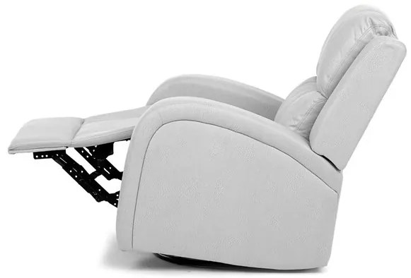 Szürke vintage szövet dönthető fotel. TV-4089 SIL