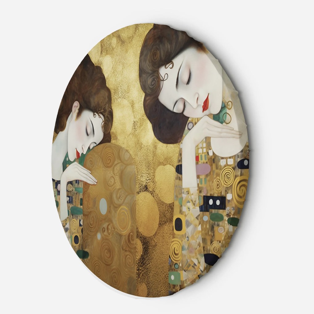 Gario Kerek vászonkép Két nõ arany portréja - Gustav Klimt, reprodukció Méret: 40 x 40 cm