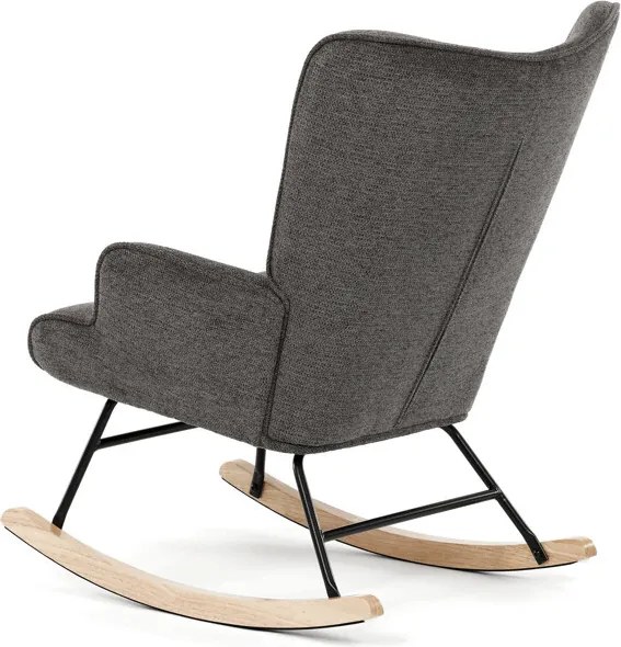 Hintaszék, szürke, szövet, AK-373 GREY2