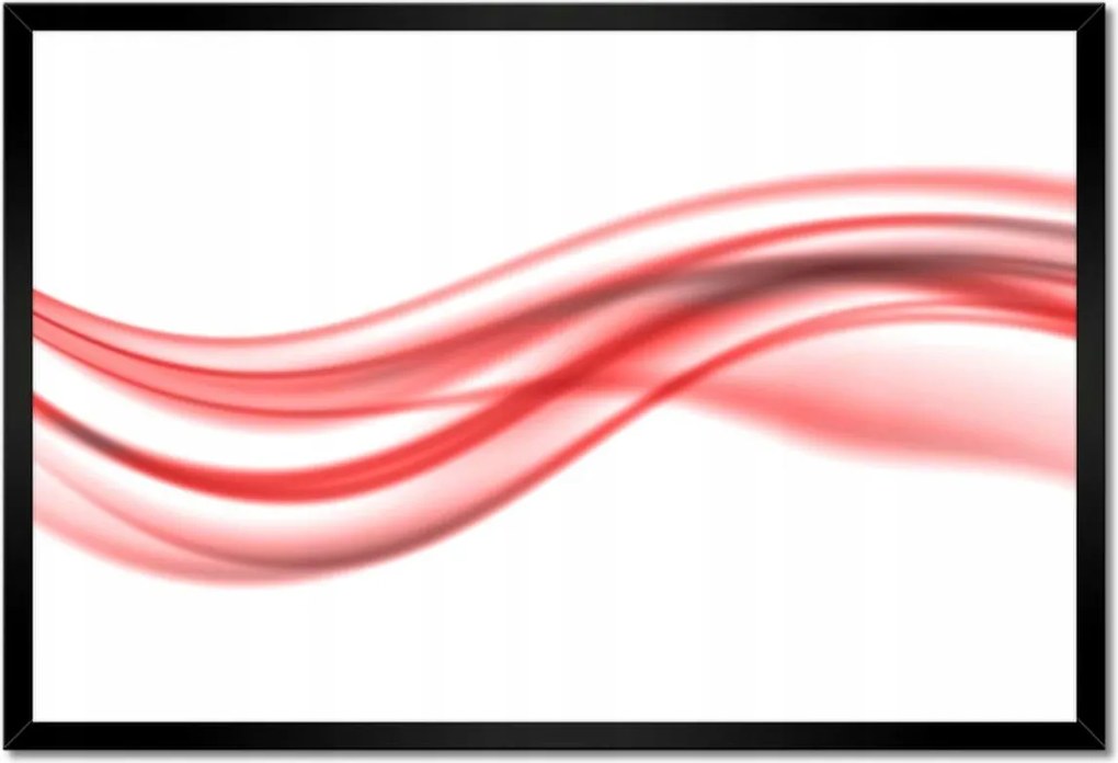 Poszterek keretben 60x40 Pozitív hullám