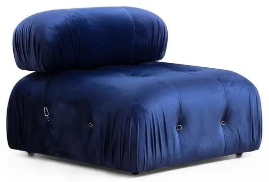 Sarokkanapé Bubble Velvet Kék L1-O1-1R-PUF