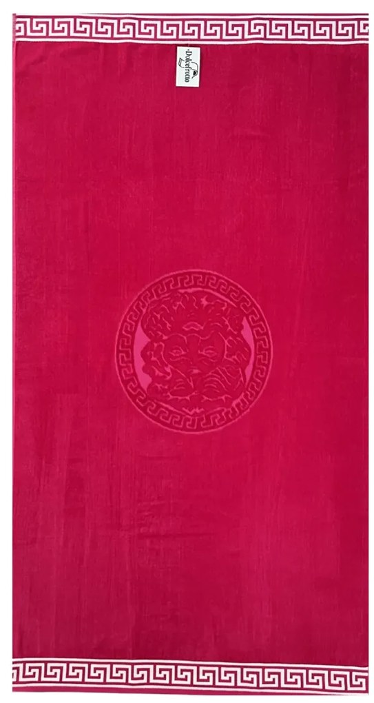 Poseidon magenta strandtörölköző