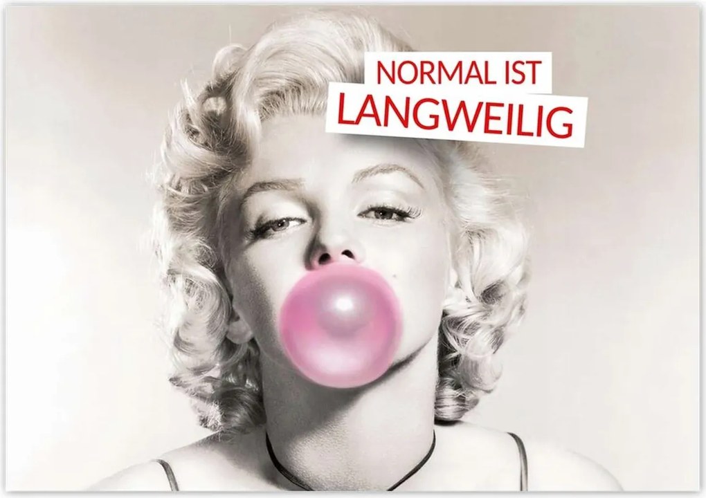 Poszterek 100x70 Normal ist langweilig