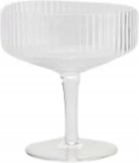 Színtelen Üveg Pezsgős Pohár 250ML