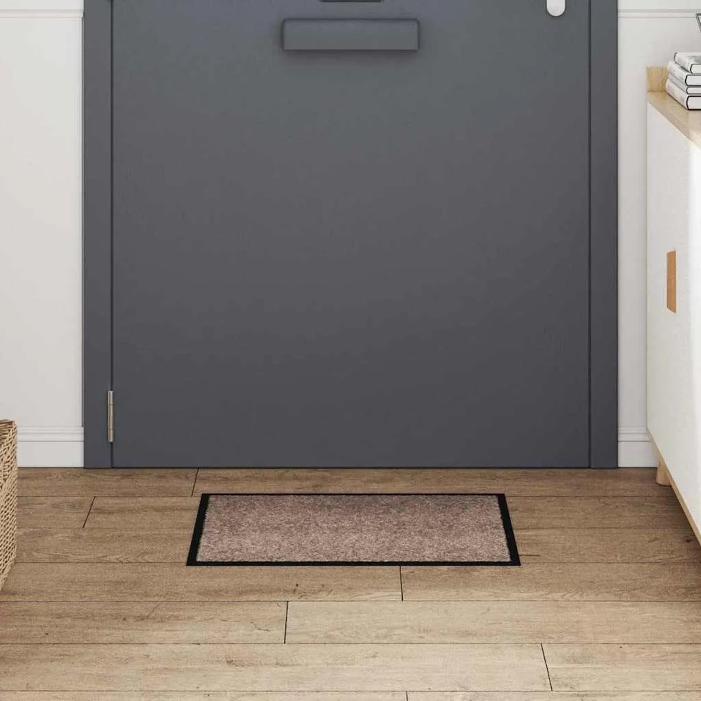 Ajtószőnyeg Bézs 60 x 40 x 1.2 cm Mackófleece