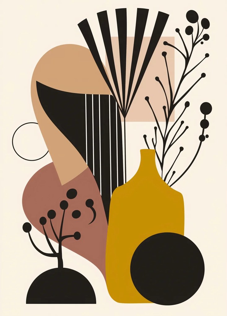 Poszter 39,5x55cm Kollázs motívum