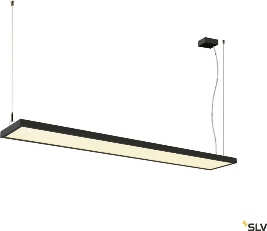 SLV 1007471 WORKLIGHT Modern Led Függesztett Lámpa Fekete LED IP20