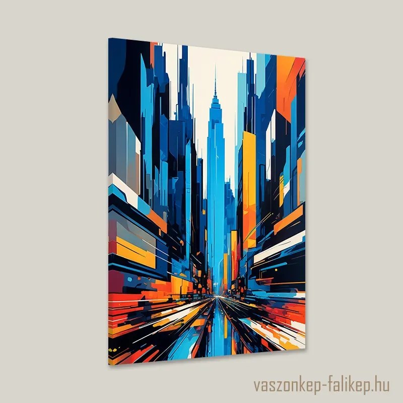 New York traffic – Városi energia prémium vásznon 40x60cm