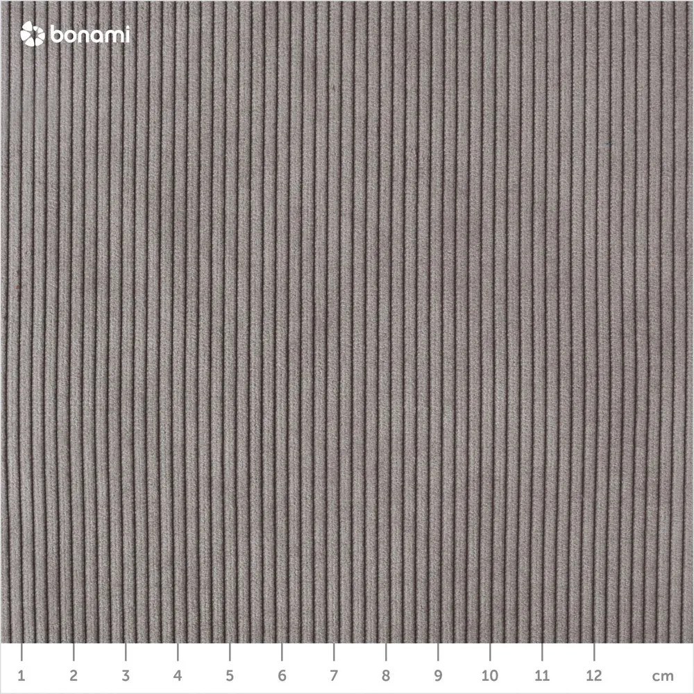 Szürke kárpitozott hinta étkezőszék szett 2 db-os Ridge Kink Rib – Zuiver