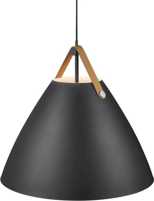 NORDLUX 84363003 STRAP Modern Függesztett Lámpa Fekete E27 IP20