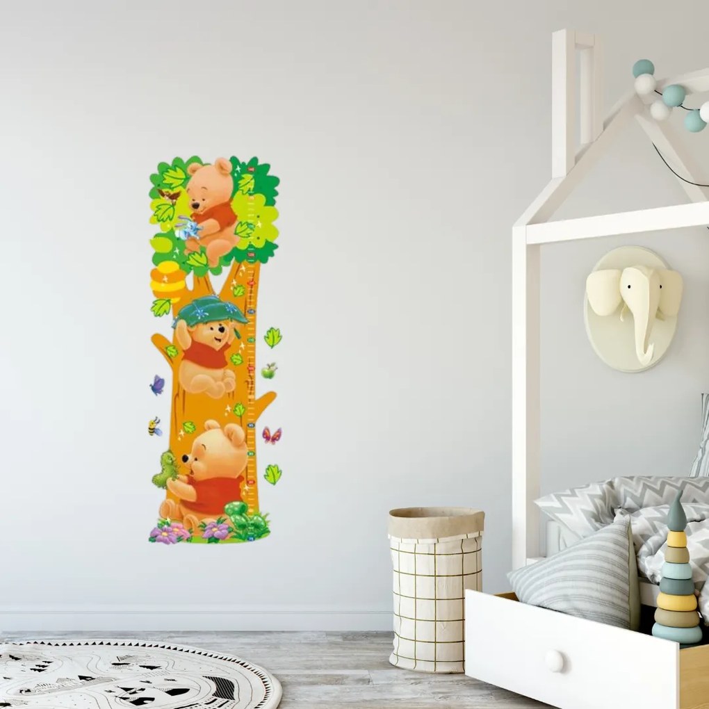 PIPPER | Falmatrica"Gyerek méter - Micimackó" 70x25 cm