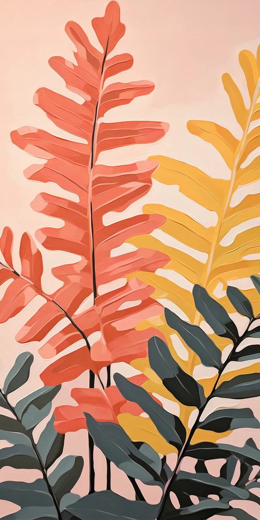 Poszter 50x100cm Természet paletta