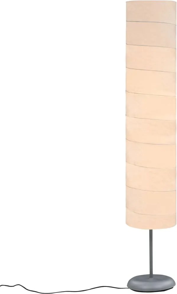 vidaXL fehér állólámpa állvánnyal 121 cm E27
