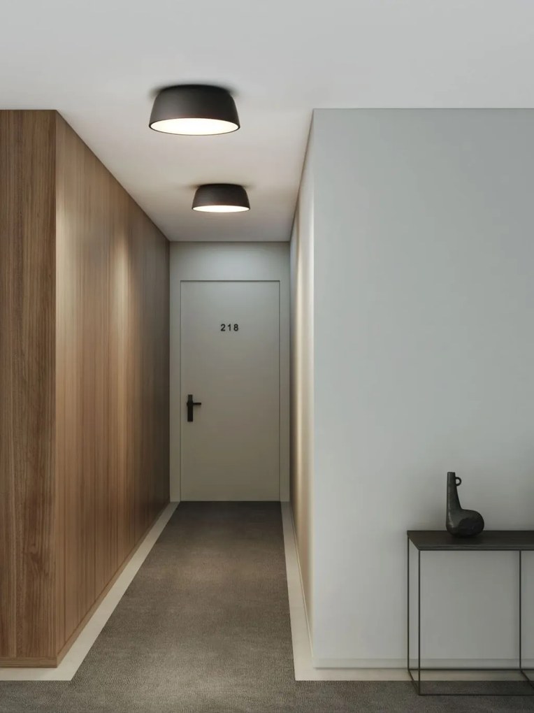 ASTRO LIGHTING 1456002 TAIKO Kerek Mennyezeti Lámpa Matt Fekete E27 IP20