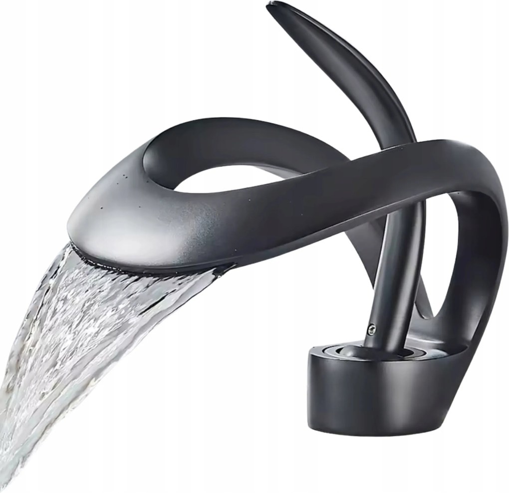 Mosdó csaptelep Álló vízesés Fürdőszoba Csaptelep Fém Modern