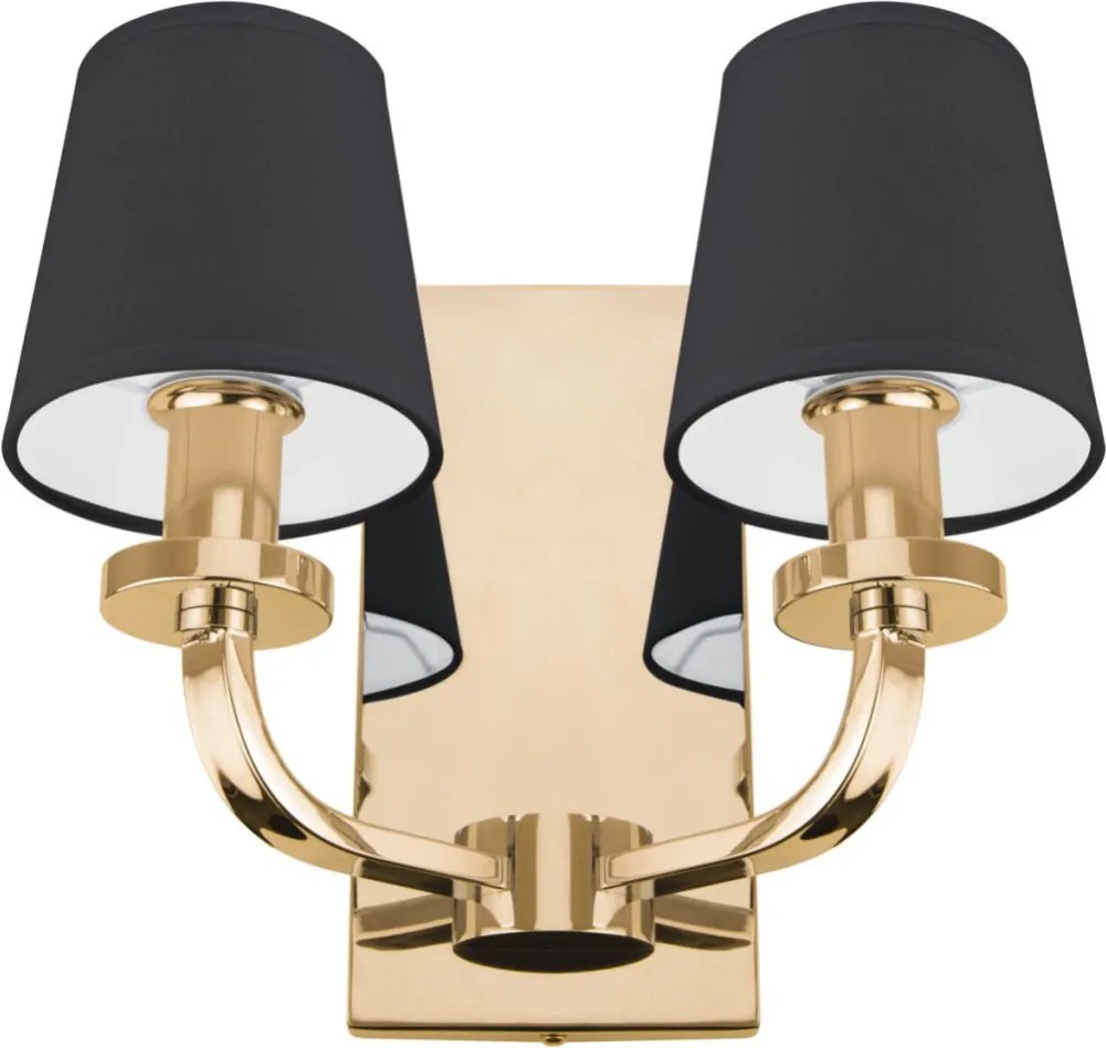 Cosmolight NEW YORK 1 W02510AU-BK Plafonlámpa 2x40W/E14 IP20