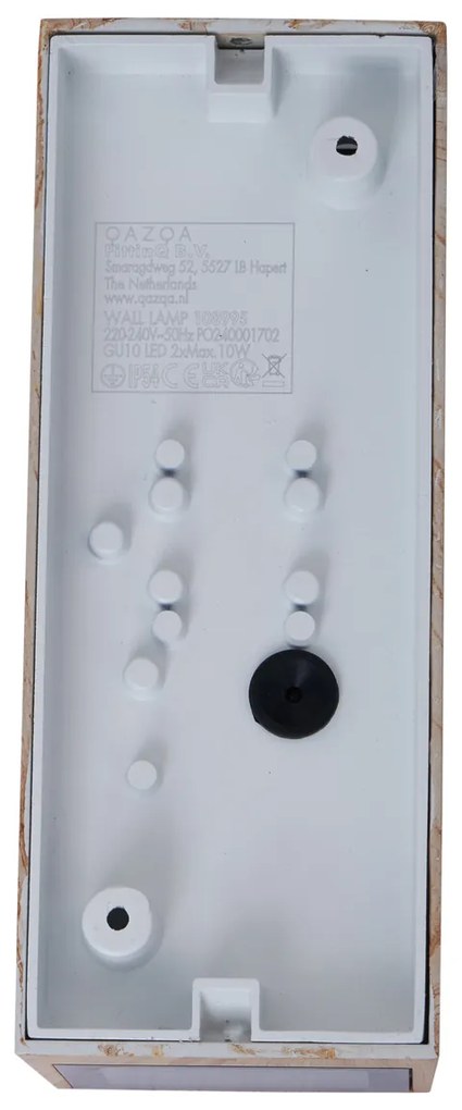 Skandináv fali lámpa fa 2-lámpás GU10 70mm IP54 - Baleno