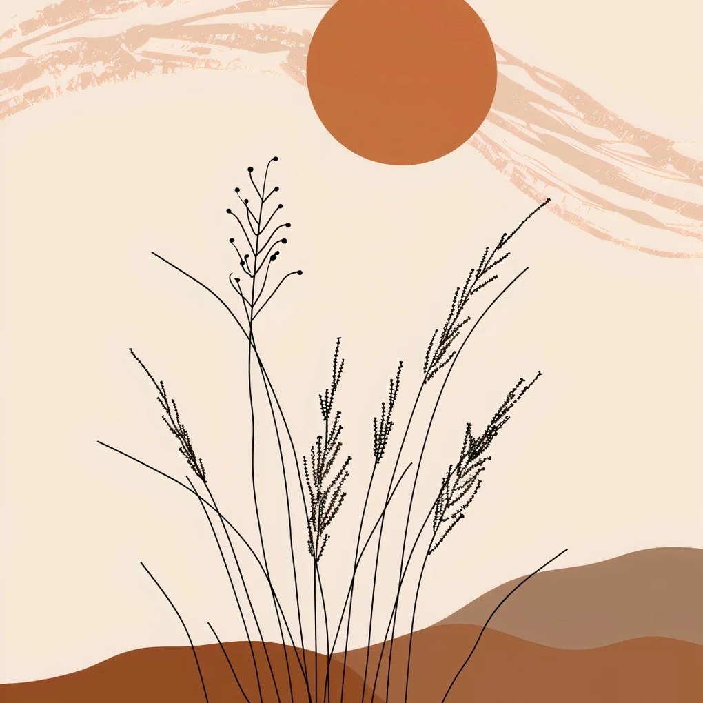 Poszter 100x100cm Aranyszálak