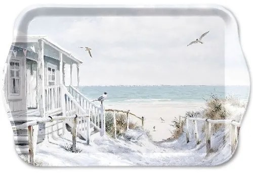 Beach Cabin műanyag kistálca 13x21cm