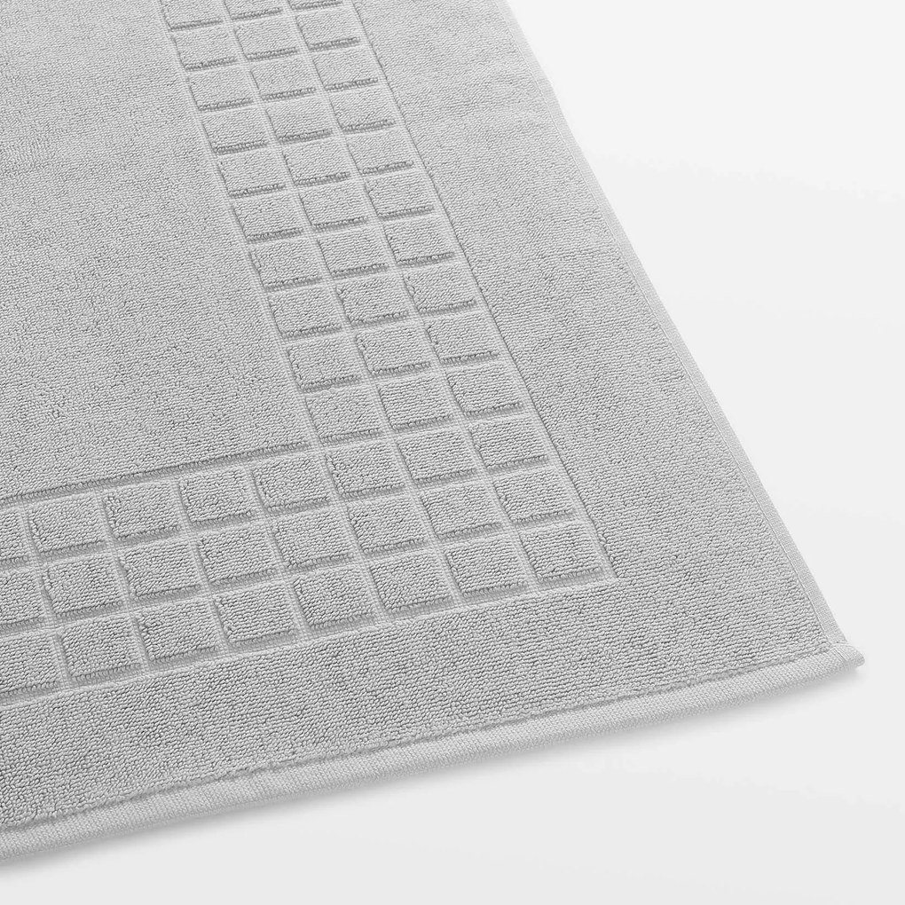 Goldea frottír fürdőszobai szőnyeg mozaika – szürke 50 x 70 cm