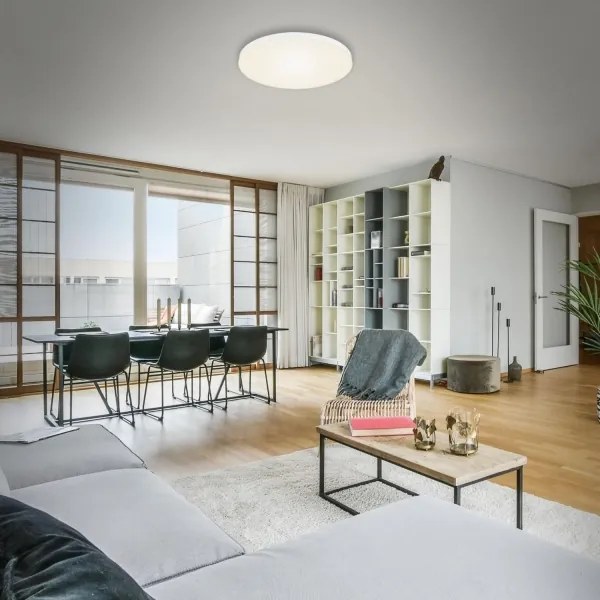 Briloner 7068-016-LED Mennyezeti lámpa FLAME LED/24,5W/230V 3000K átm. 38 cm fehér