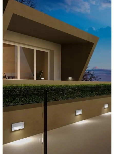 Redo 90009 - LED kültéri irányjelző lámpa TAMPA LED/11W/230V IP54 fehér