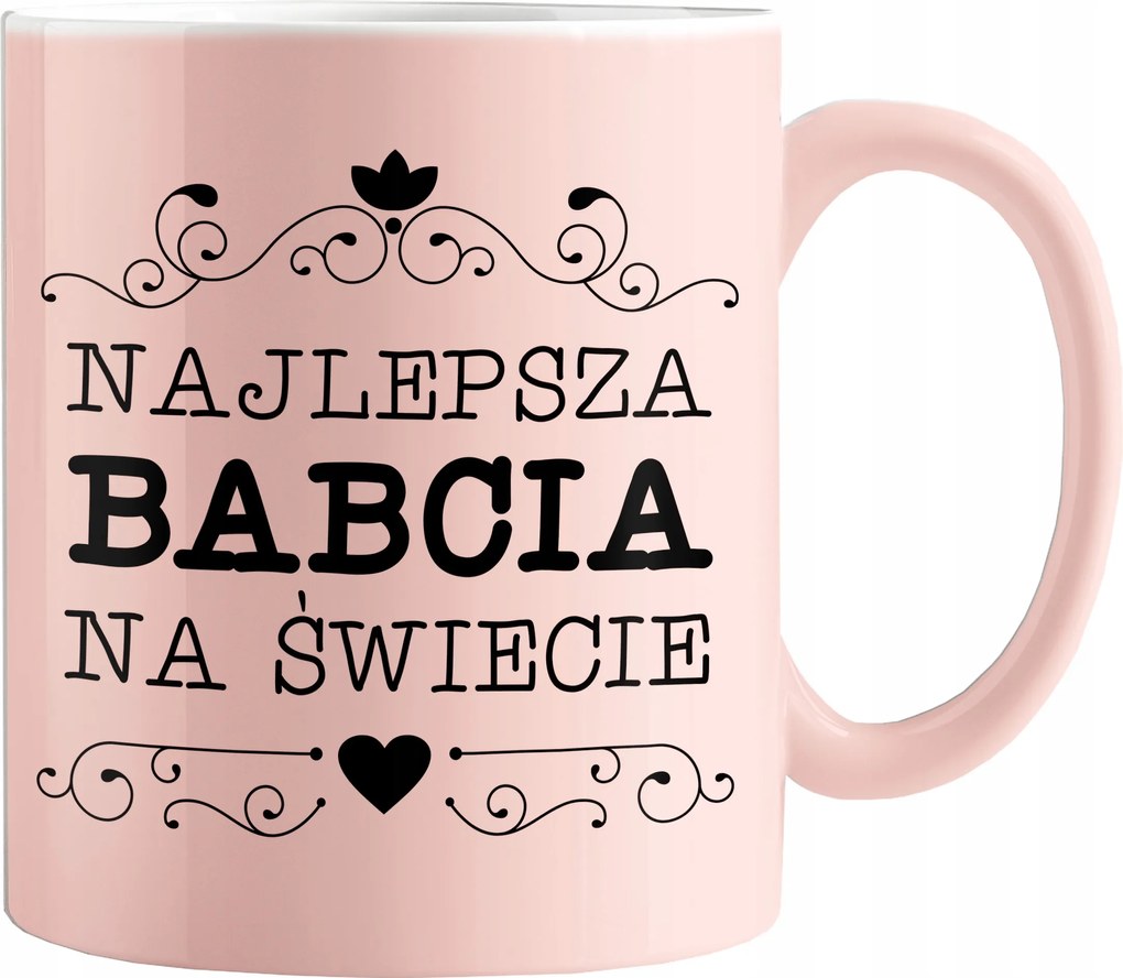 Nyomott Mintás Bögre A Világ Legjobb Nagymamája Szuper Ajándék Nagymama 330 ML