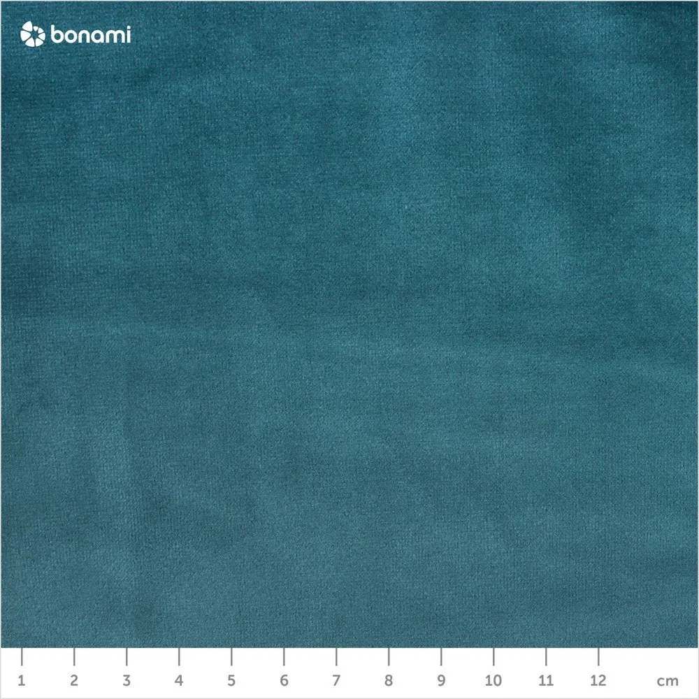 2 db-os petróleumkék bárszék szett bársony kárpittal, magasság 106 cm - Dutchbone