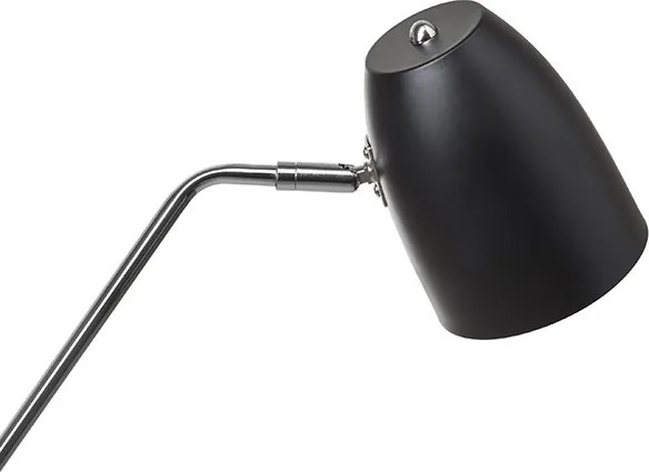 RENDL PRAGMA stojanová černá chrom 230V LED E27 11W