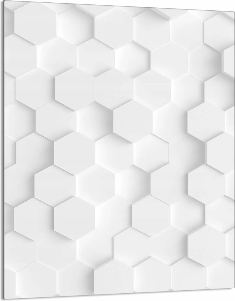 Üveg Vágódeszka 40x52 Fehér Konyhai